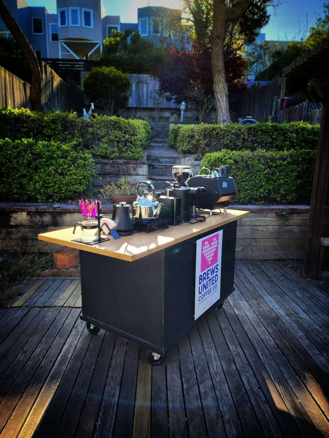 Brews United event setup